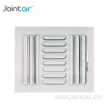 HVAC Steel Air Outlet 3 Way Register Grilles